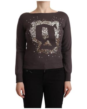 John Galliano Round-Neck Knitwear - Black