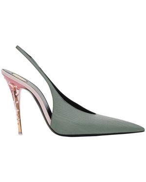 Saint Laurent Loredana Bella Pomp - Metallic