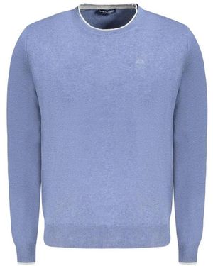 North Sails Round-Neck Knitwear - Blu