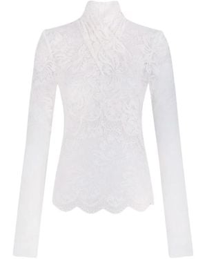 Rabanne Long Sleeve Tops - Bianco