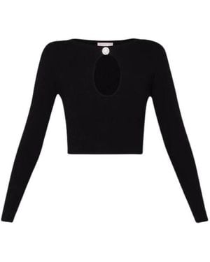 Liu Jo Round-Neck Knitwear - Black