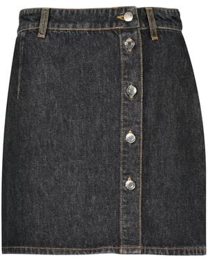 IRO Rokken ,Blauw ,Denim Isya Korte Denim Rok - Zwart