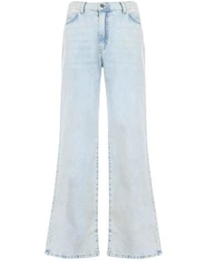 Soallure Rechte Jeans - Blauw