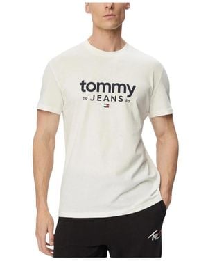 Tommy Hilfiger Graphic Slim T-Shirt - Wit