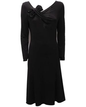 Armani Short Dresses - Black