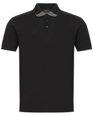 Emporio Armani Schwarze T-Shirts Und Polos