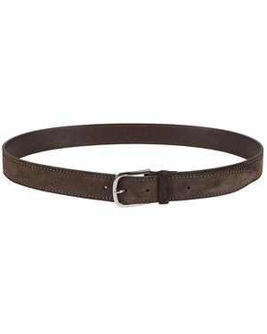 Orciani Accessoires ,Bruin ,Leer Classic Amalfi Riem