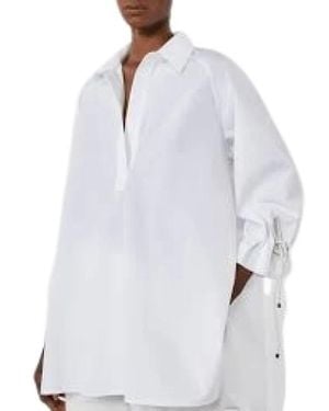 Max Mara Mxmadorni Blouse - Wit