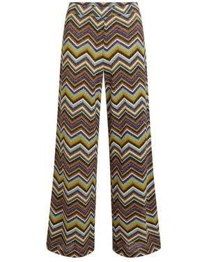 King Louie Wide Trousers - Verde