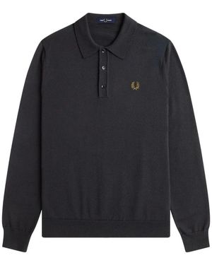 Fred Perry Polo Shirts - Bleu