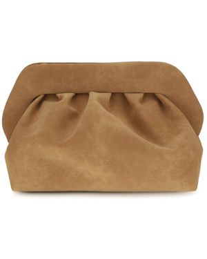 THEMOIRÈ Bios Suede Handtas - Bruin