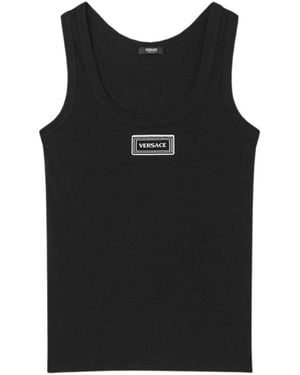 Versace Sleeveless Tops - Noir