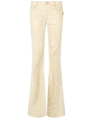 Roberto Cavalli Flared Jeans - Neutro