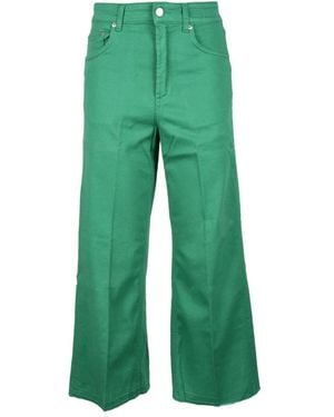 Department 5 Wide Jeans - Green