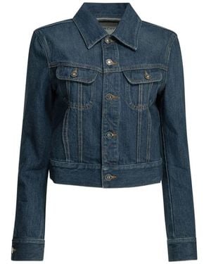 Givenchy Denim Jassen - Blauw