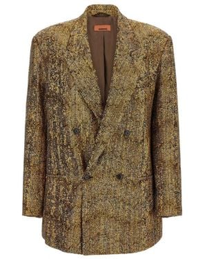 Missoni Zweireihiger Blazer - Grün