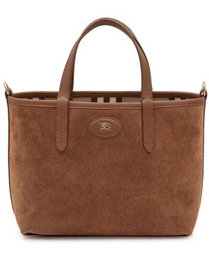 Burberry Tassen ,Bruin ,Suède Schoudertassen