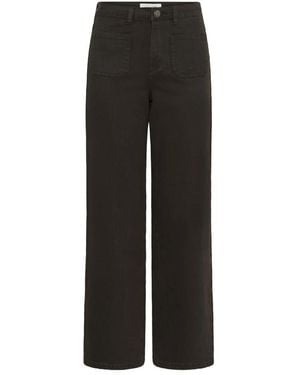 Kaffe Wide Jeans - Zwart