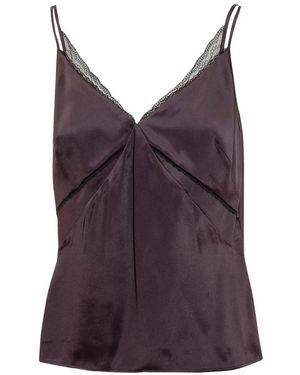 BOSS Beya Satin Camisole - Paars