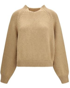 KHAITE Cashmere Knitwear - Neutro