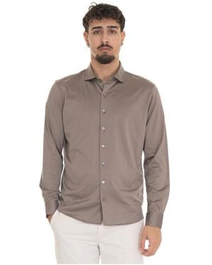 Gran Sasso Casual Shirts - Brown