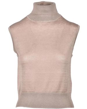 Wild Cashmere Zijde Kasjmier Trui - Naturel