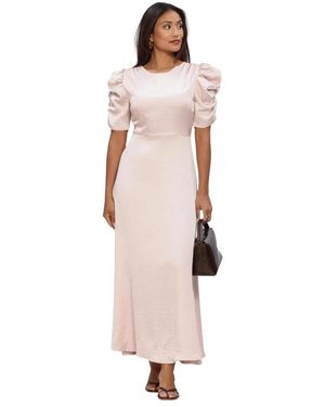 Notre-v Kleedjes ,Roze ,Nv-Hente Maxi Jurk