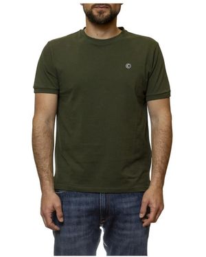 Colmar T-Shirt Rundhalsausschnitt Logo - Grün