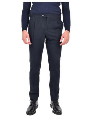Franzese Collection Suit Trousers - Blue