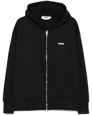 MSGM Zip-Throughs - Nero