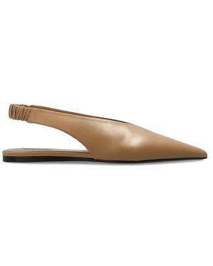 Ami Paris Leren Schoenen - Bruin