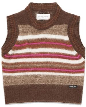 Philippe Model Round-Neck Knitwear - Brown