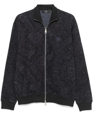 Etro Zip-Throughs - Negro