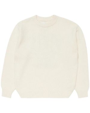 Edwin Truien & Vesten ,Wit ,Wol Ellis Hibiki Sweater
