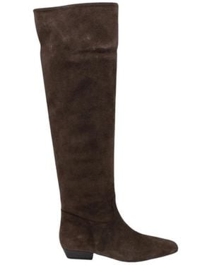 Bianca Di Over-The-Knee Boots - Brown