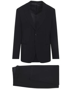Giorgio Armani Two-Piece Virgin Wool Suit - Schwarz