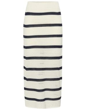 Kaffe Kabrianna Rok - Grijs