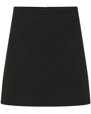 Inwear Falda Negra Estilo A-Linea Kailiw, Mujer, Talla - Negro