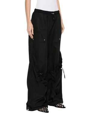 The Attico Wijde Broek - Zwart