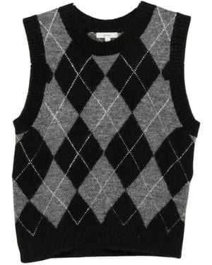 Yerse Round-Neck Knitwear - Black