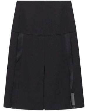 Jil Sander Midirock Aus Schurwolle - Schwarz