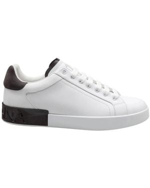 Dolce & Gabbana Portofino Sneakers - Weiß