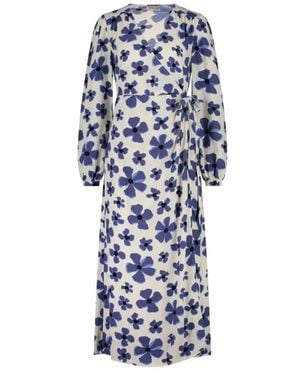 FABIENNE CHAPOT Wrap Dresses - Blue