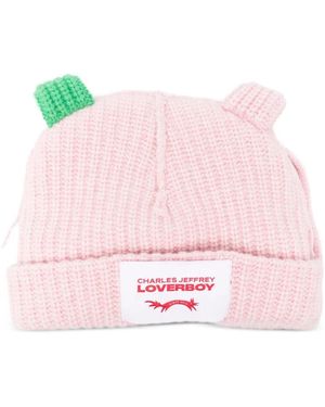 Loverboy by Charles Jeffrey Beanies - Rose