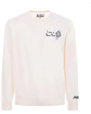 MC2 Saint Barth Truien & Vesten ,Wol Maglione Heron Light Embry - Wit