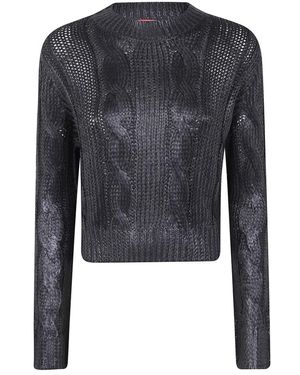 DIESEL Round-Neck Knitwear - Blauw
