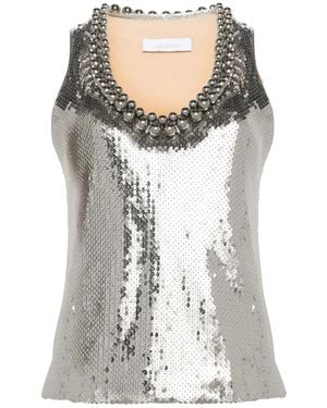 Rabanne Sleeveless Tops - Gris