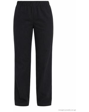 Pomandère Straight Trousers - Black