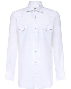 Sartorio Napoli Casual Shirts - White