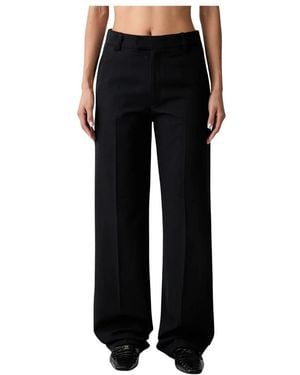 A.P.C. Wide Trousers - Negro